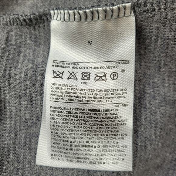 Banana Republic Gray Cowl Neck Sleeveless Knit Dress size Medium - Picture 14 of 15